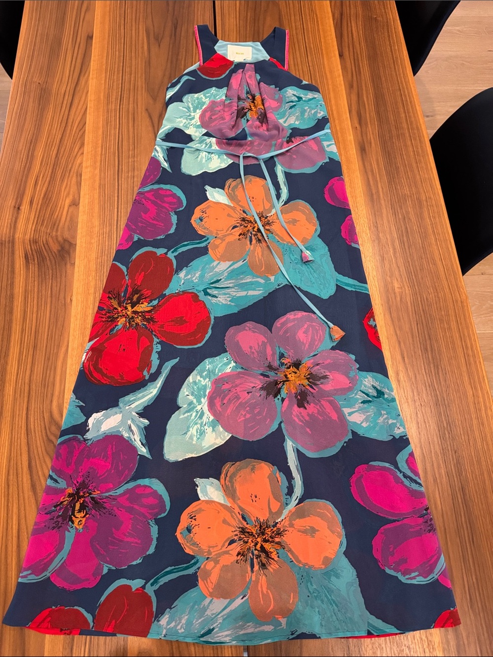 Beautiful Floral Maeve sleeveless maxi dress from Anthropologie in size 2
